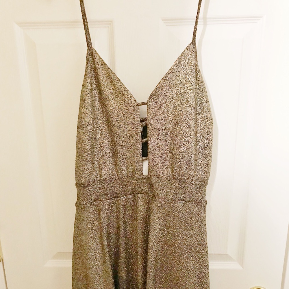 Charlotte Russe Gold Dress